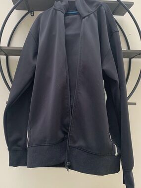 Zara Kids Black Hoodie Jacket Set